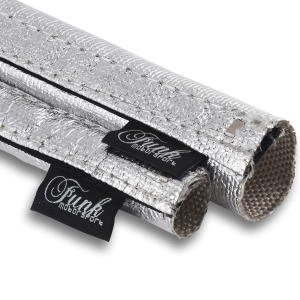Funk Motorsport Silver Velcro Heat Sleeving