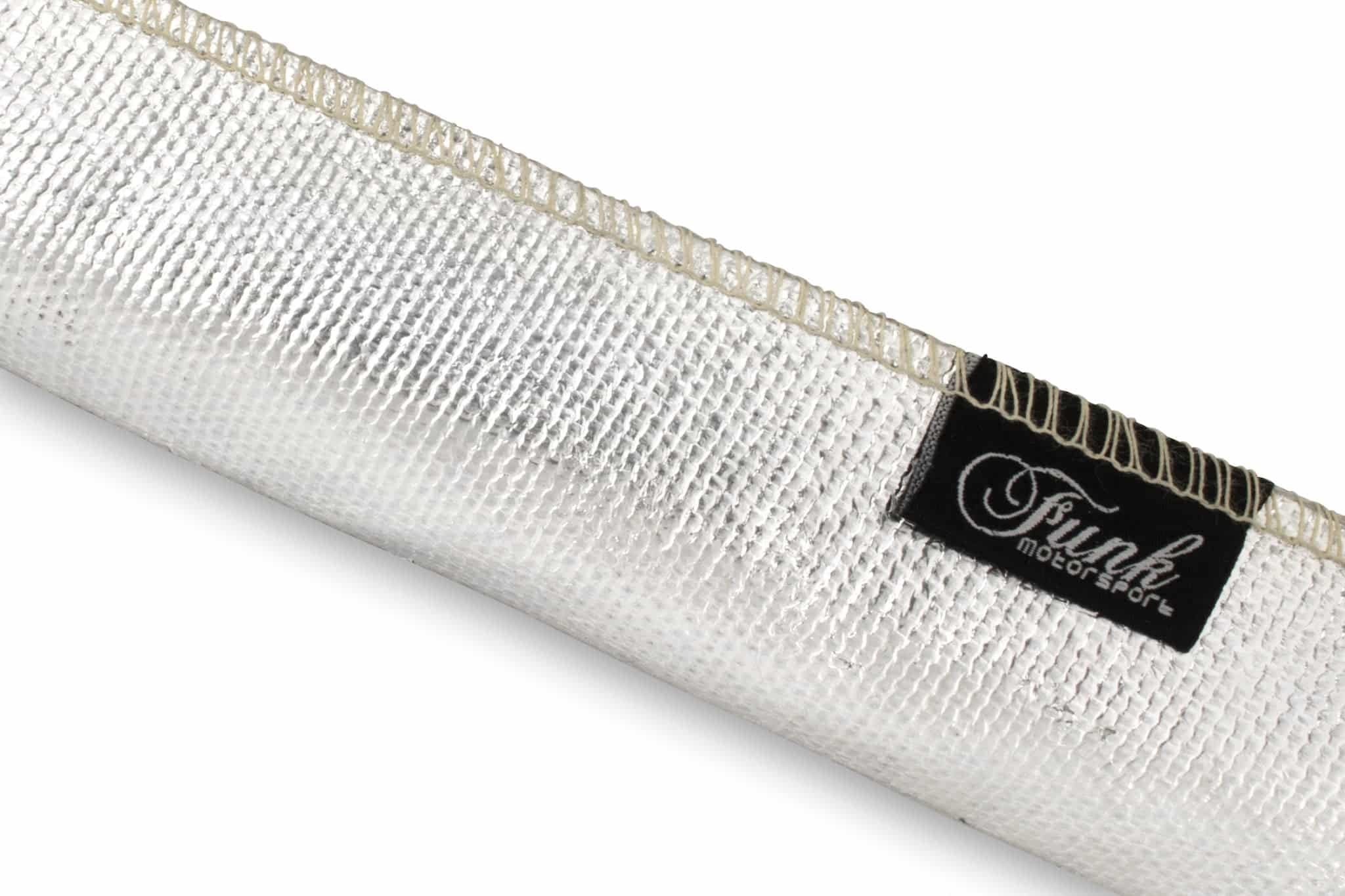 Funk Motorsport Silver Sewn Heat Sleeving