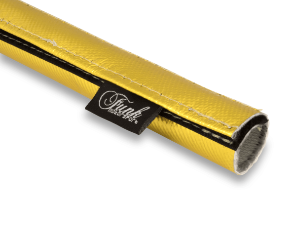 Funk Motorsport Gold Velcro Heat Sleeve