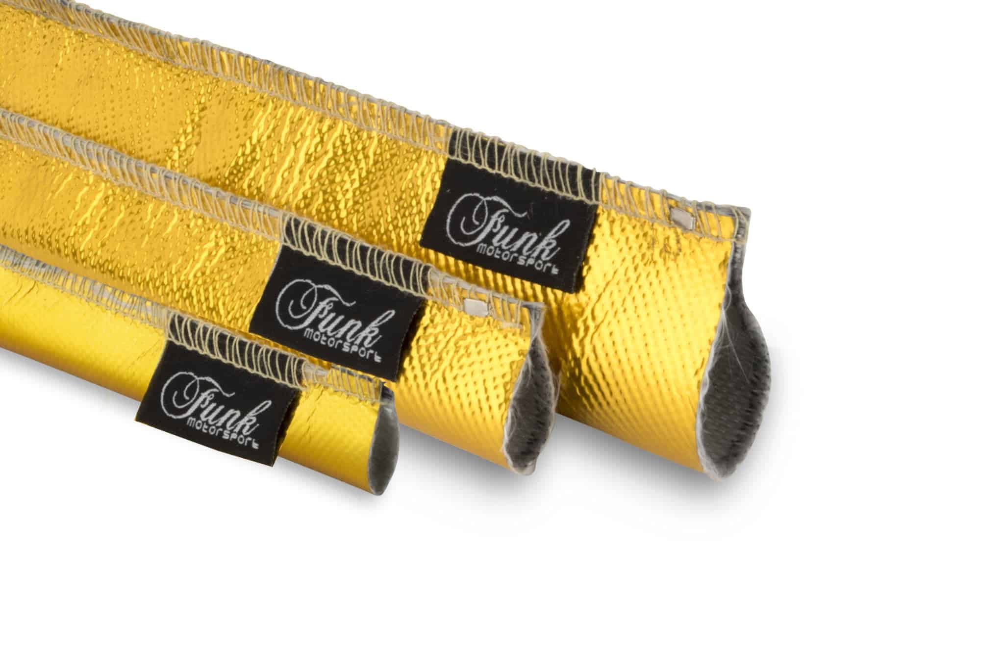 Funk Motorsport Gold Sewn Heat Sleeving