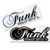 Funk Motorsport Decal - White