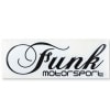 Funk Motorsport Decal - White