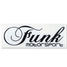 Funk Motorsport Decal - White