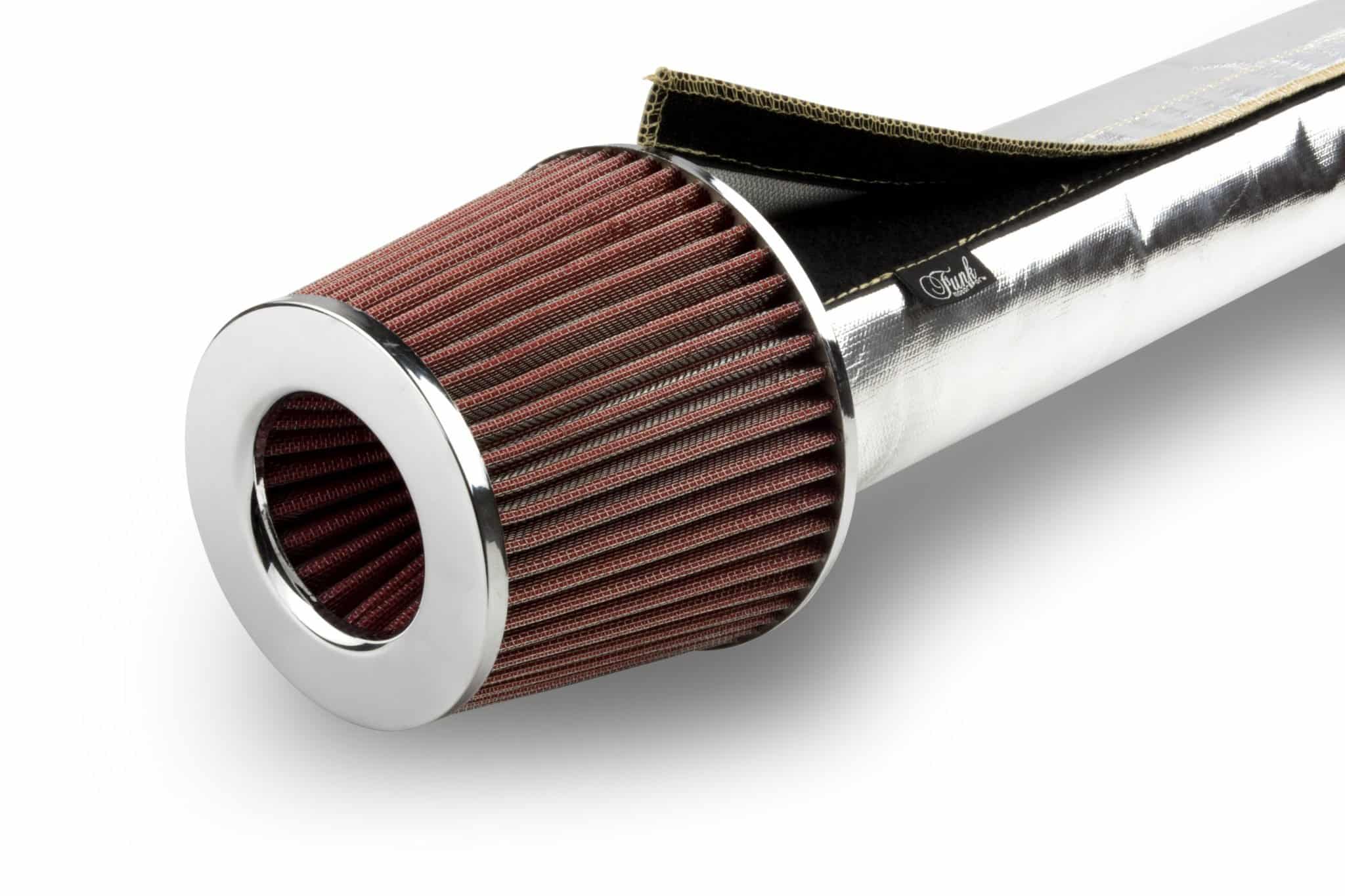 Funk Motorsport Silver Velcro Induction Heat Sleeve